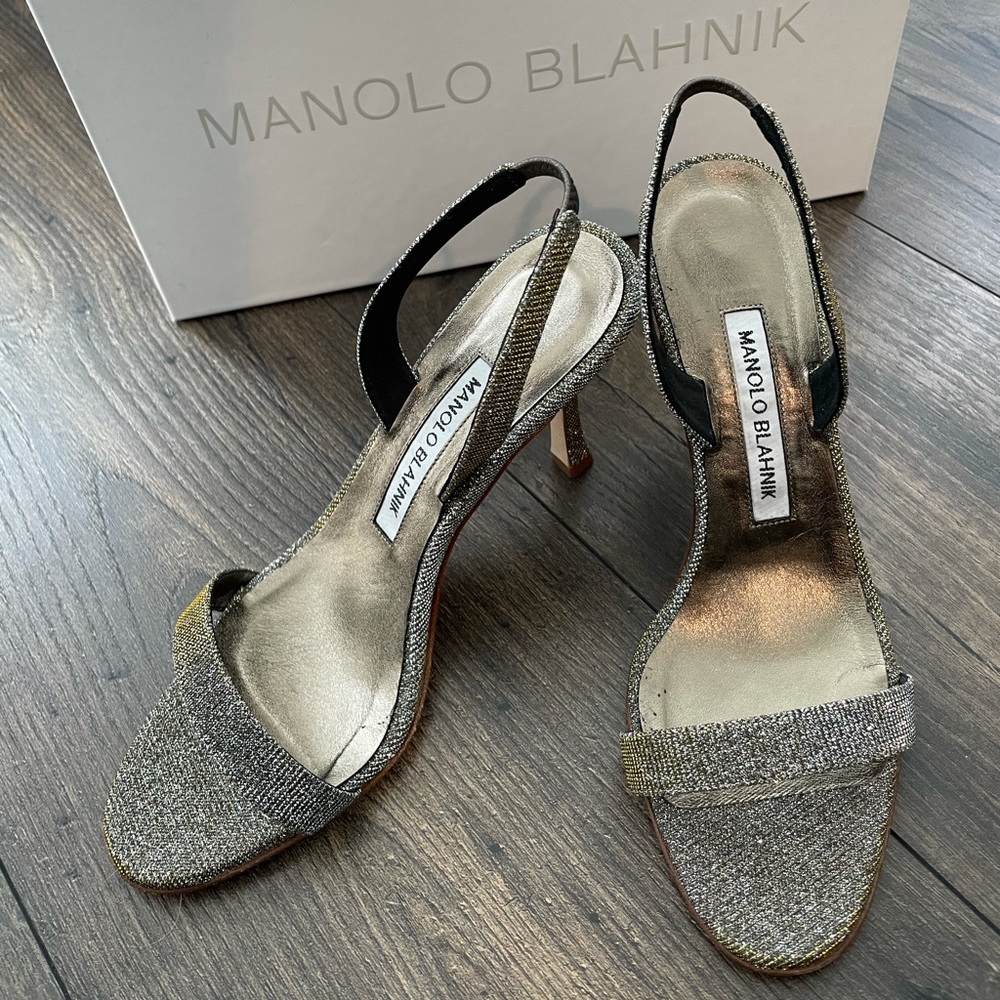 Manolo Blahnik Slingback Heels